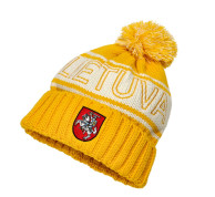 Geltona žieminė kepurė Lietuva